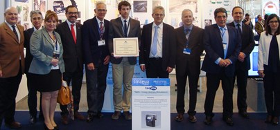 Innovation award at the SMAGUA trade fair in Zaragoza, Spain
